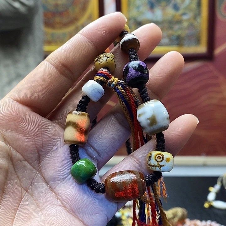 玛瑙/玉髓合金颈饰