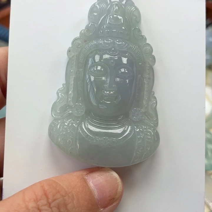 翡翠未镶嵌颈饰天然翡翠a货