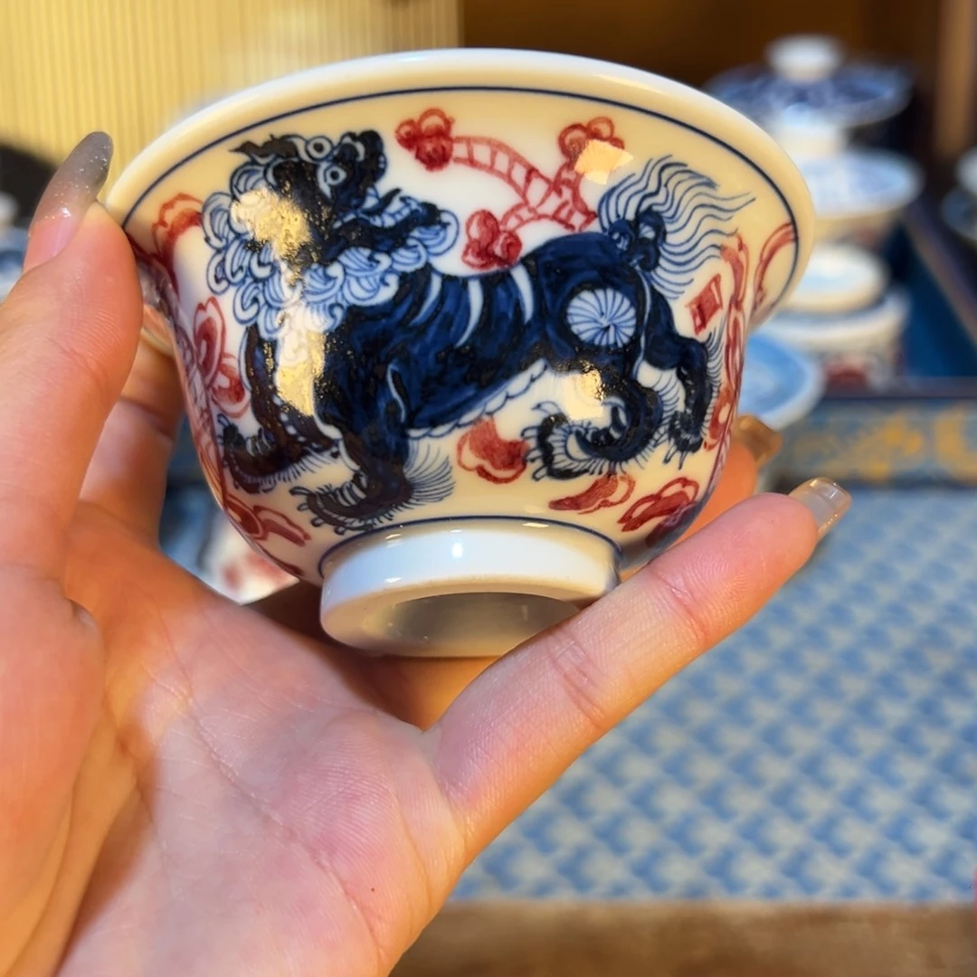 摆件景德镇茶器百宝箱