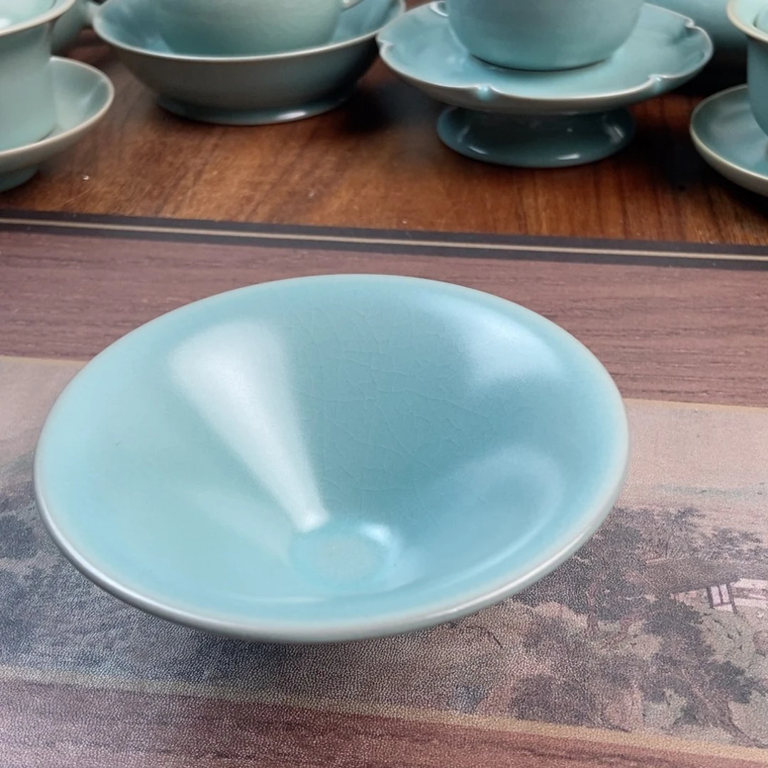 摆件原产地原矿汝瓷～茶器