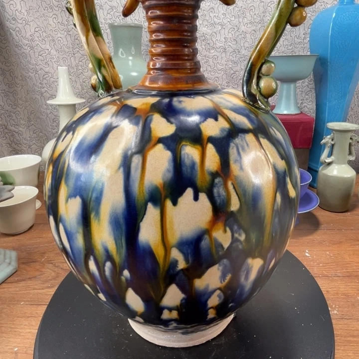 @***M陶摆件瓷器瓷器瓷器瓷器花瓶