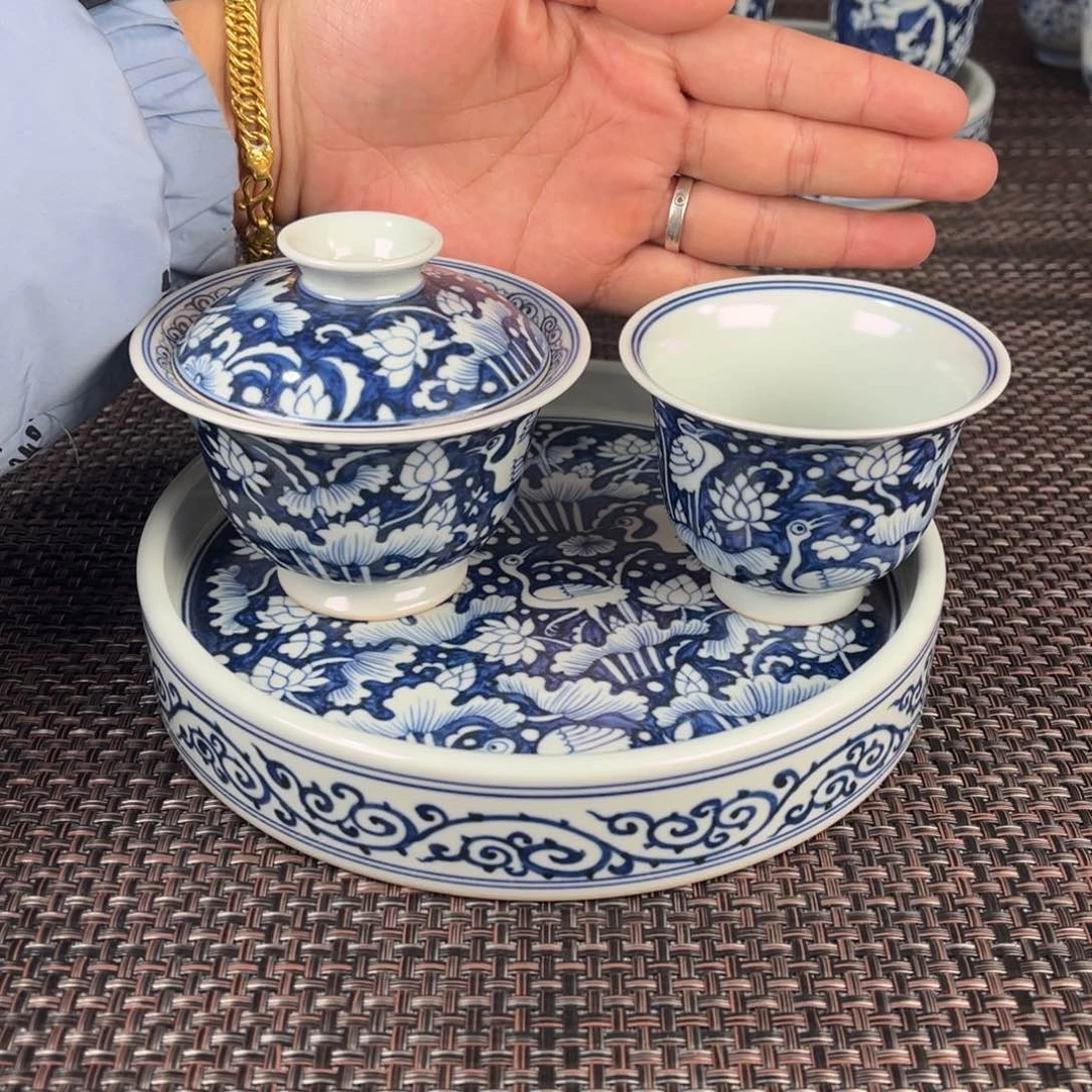 瓷片飘***埃景德镇陶瓷艺术品