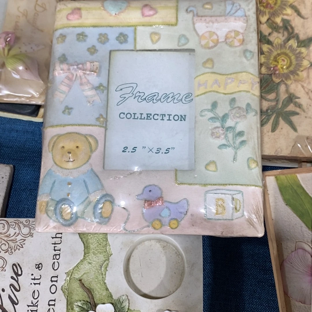 默认微瑕 陶瓷树脂摆件 紫*蓝