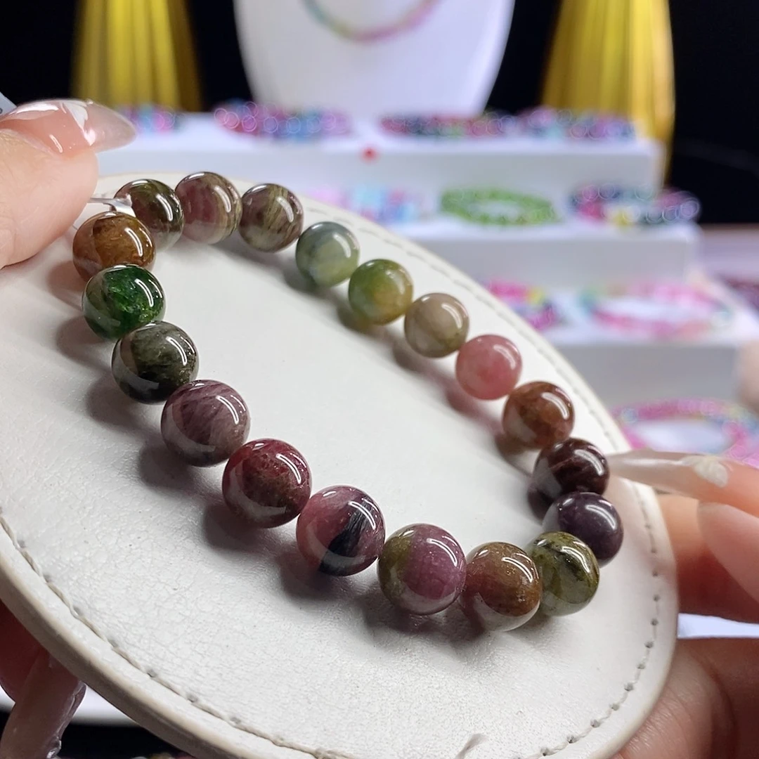 未镶嵌手链碧玺西瓜