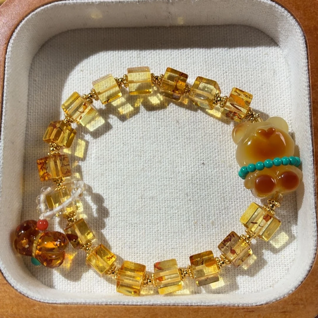 蜜蜡未镶嵌裸石定制