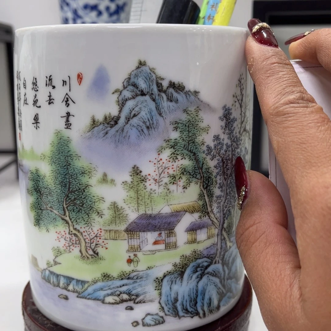 景德镇陶瓷花瓶摆件