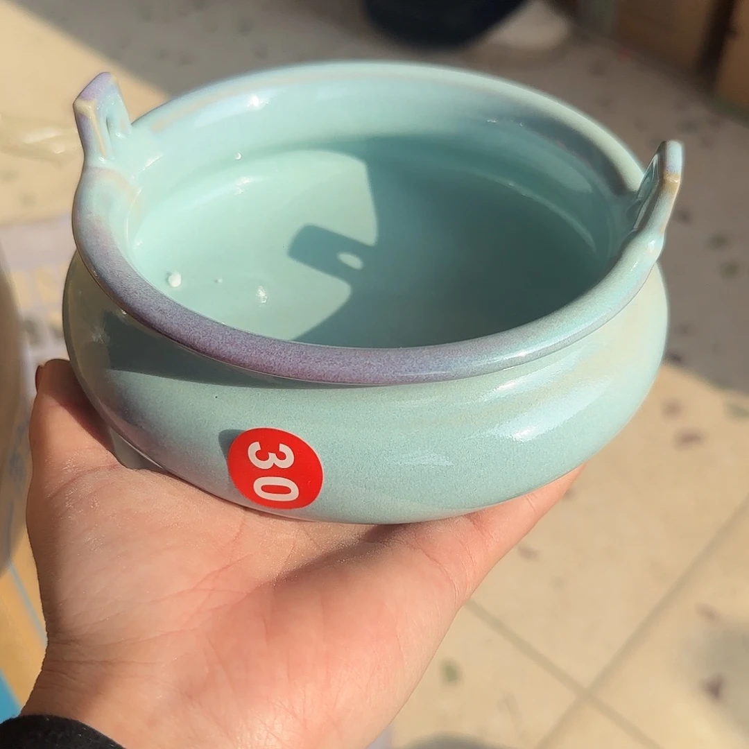 陶摆件郑家钧窑摆件