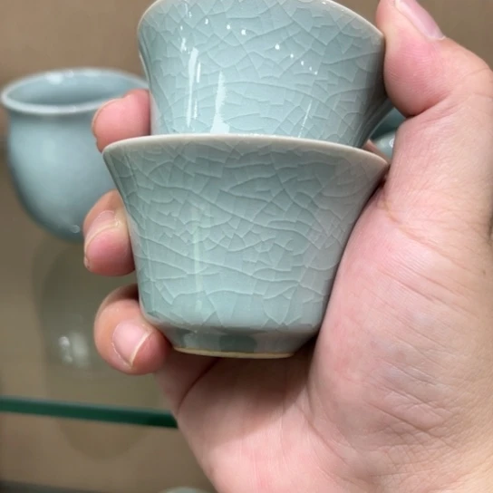 瓷片陶瓷茶具汝瓷茶具