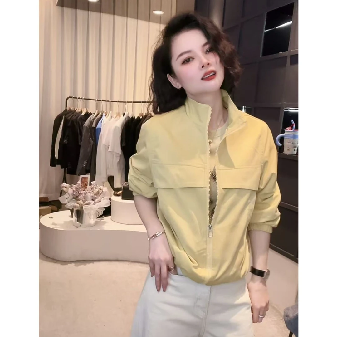 《姚家优麦汇》Y5285春款风衣设计感百搭时尚外套休闲女款