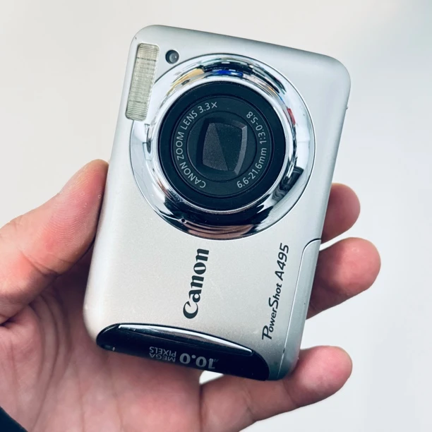 95新 Canon/佳能 a495特价1000w像素人像清透显白五号电池自备