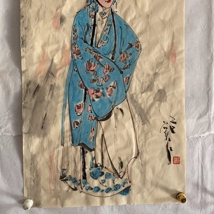 国画亲笔手绘原创