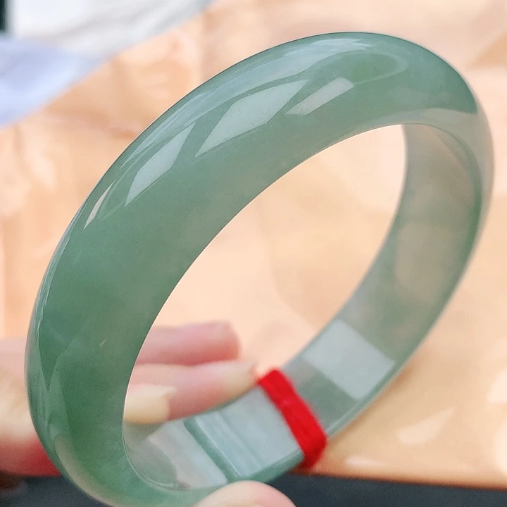 翡翠手镯未镶嵌59圈口000004