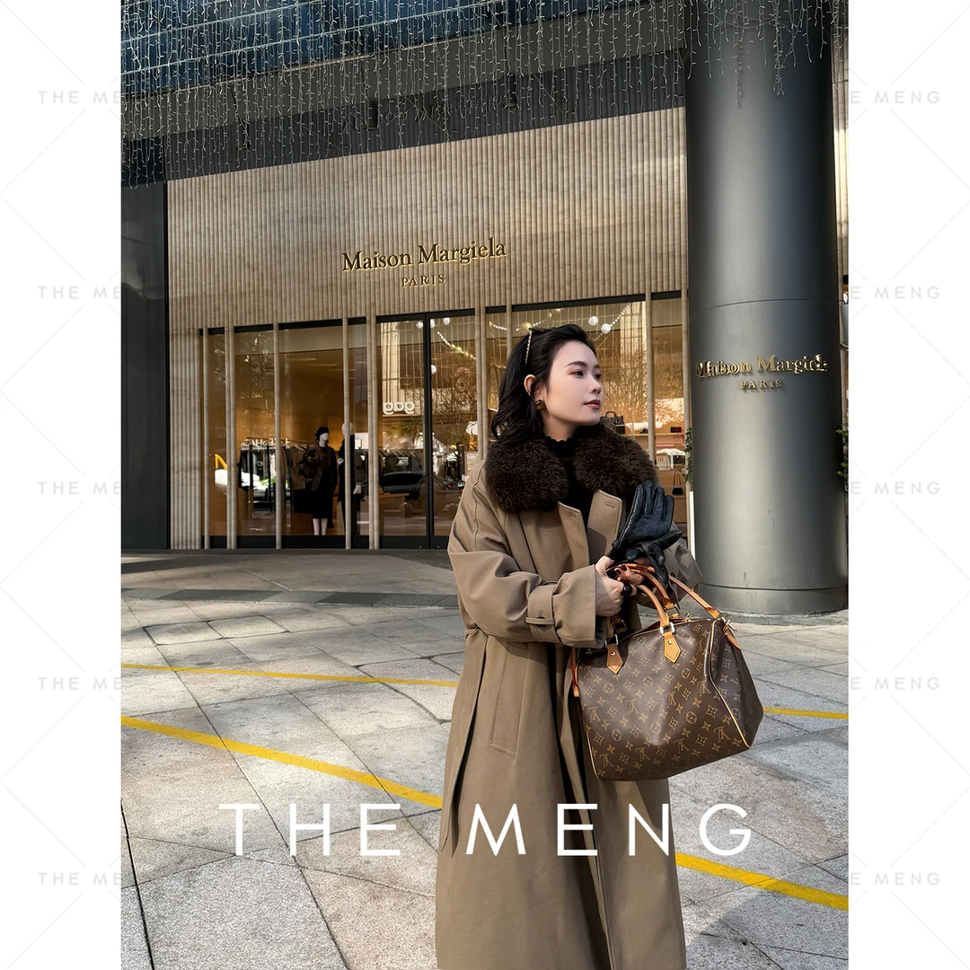 THE MENG【初雪】90安心白鹅绒山羊绒松茸领御寒羽绒服#M254N2005