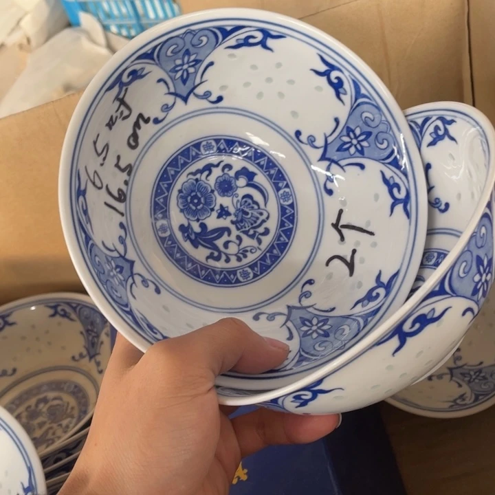 碗瓷景德镇高温细白瓷餐具