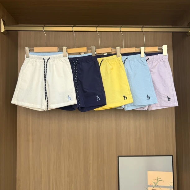 夏季拼色儿童速干短裤中大童男女童休闲韩版