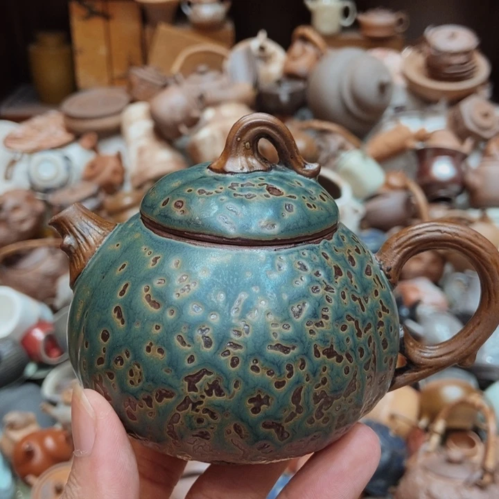 柴烧老岩泥高端茶器