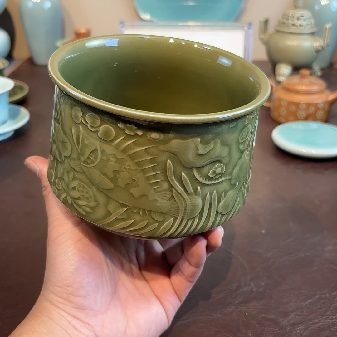 瓷片龙泉青瓷福利青瓷