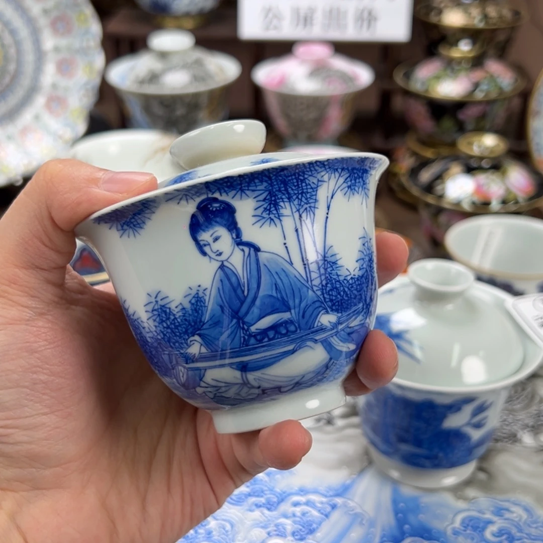 双***生景德镇手工手绘陶瓷