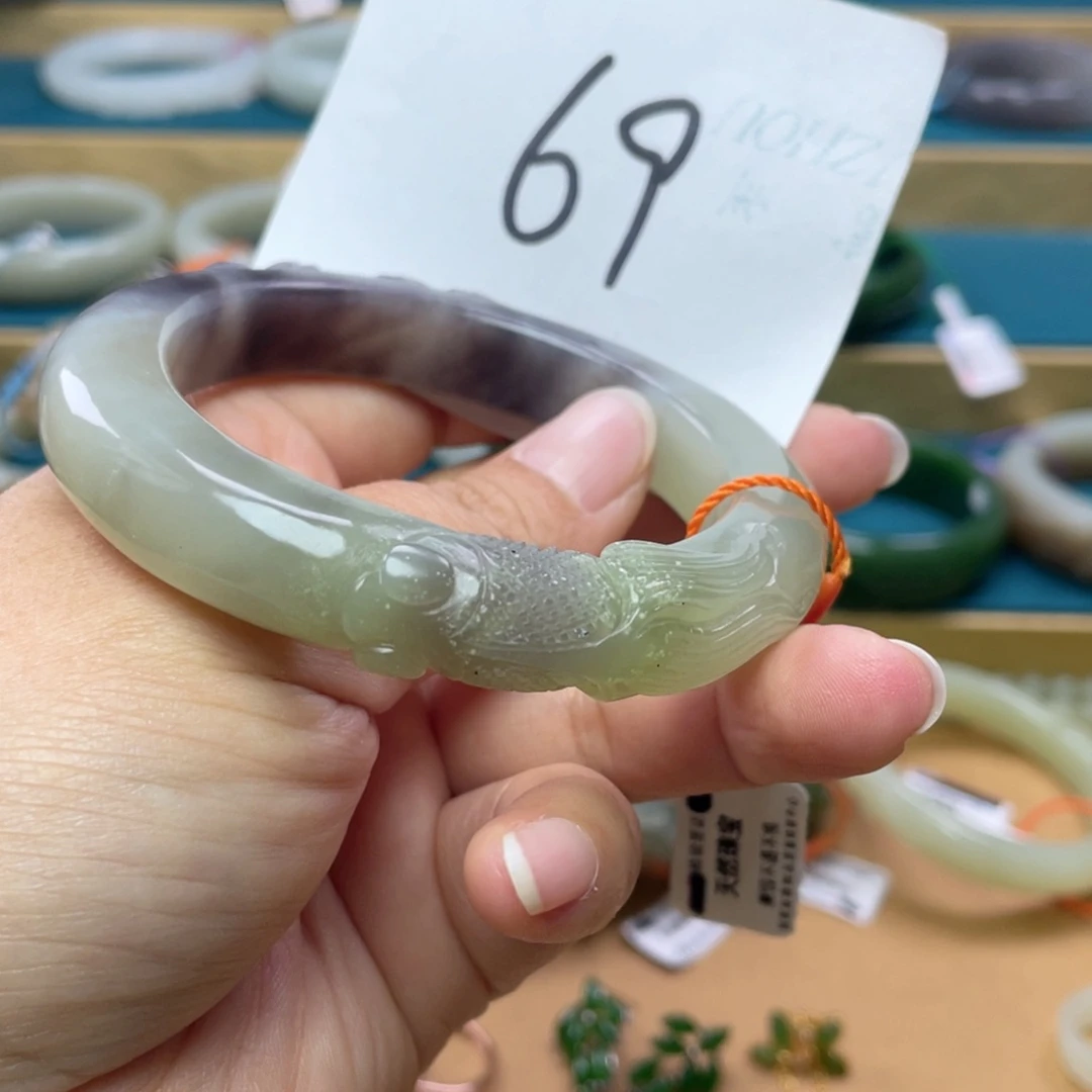 未镶嵌手镯和田玉圈口58