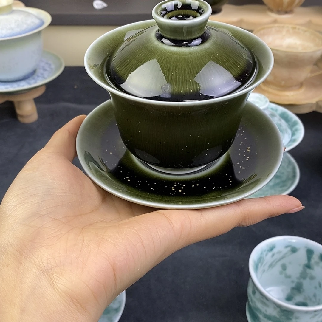 景德镇高温陶瓷盖碗42
