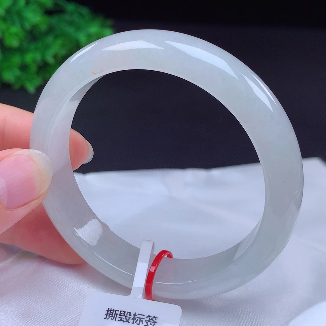 翡翠未镶嵌手镯56圈口436032