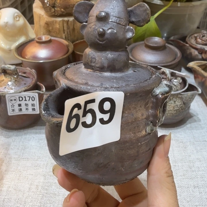 墨****陶盘精品柴烧福利放漏