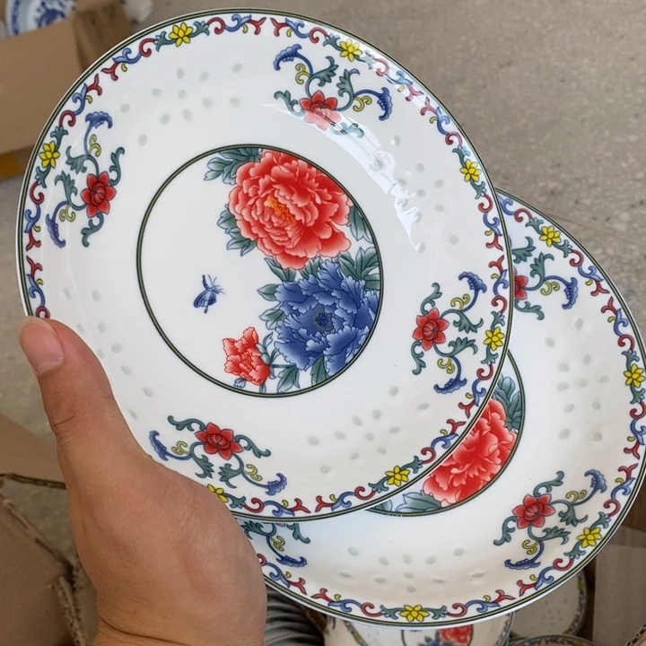 景德镇高温细白瓷餐具