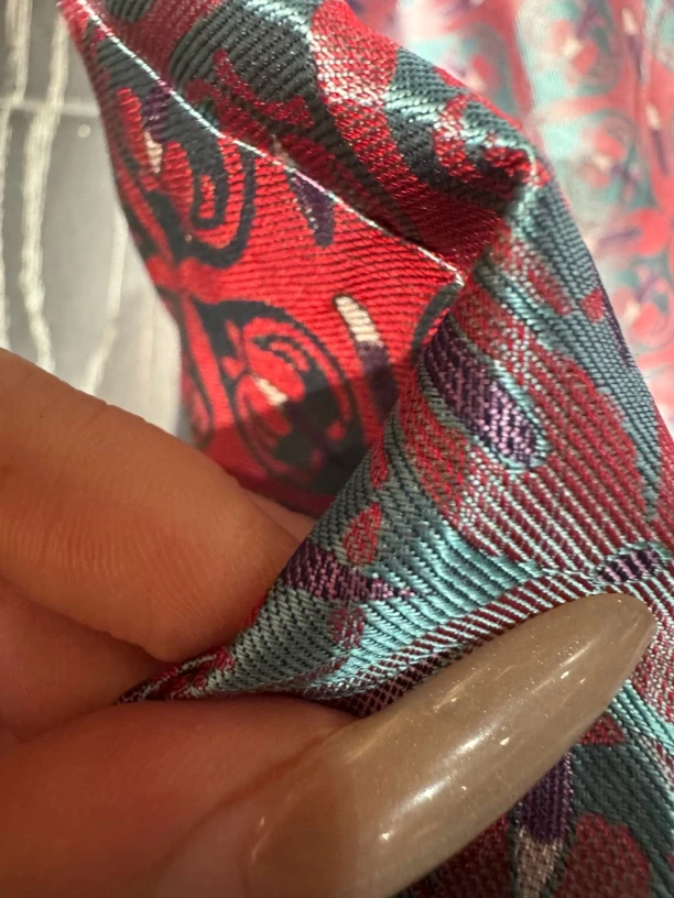 《古蜀锦-菱格四蝶》新中式百搭桑蚕丝轻奢马甲旗袍裙