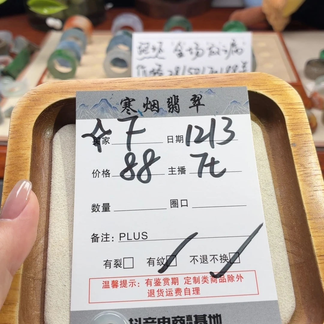 颈饰未镶嵌翡翠✨*白冰 有微瑕