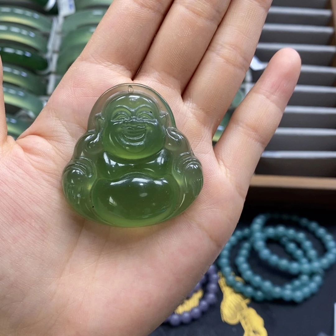 蛇纹石玉未镶嵌手镯若****)