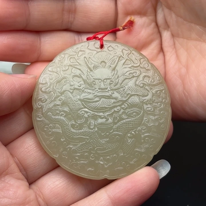 未镶嵌和田玉挂件乐****5