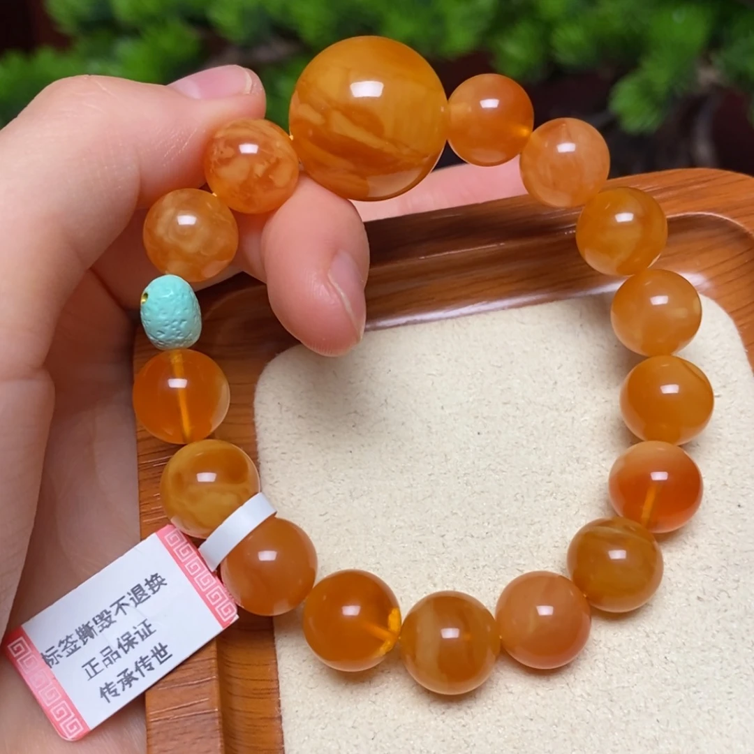 【闪购商品】未镶嵌蜜蜡手链手串