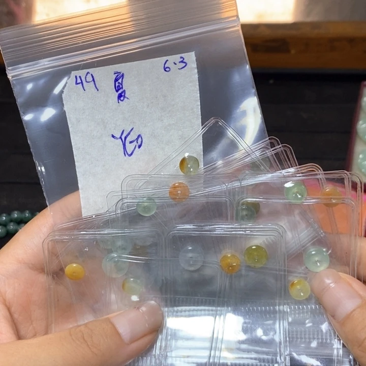 定制翡翠未镶嵌夏***儿