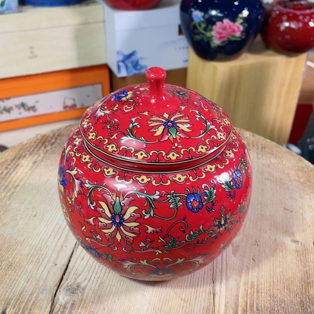 【闪购商品】罐陶瓷茶叶罐密封罐