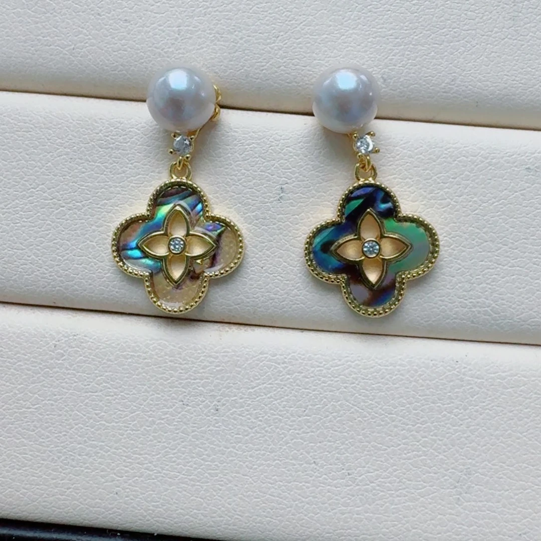 耳饰海水珍珠未镶嵌@@dy020