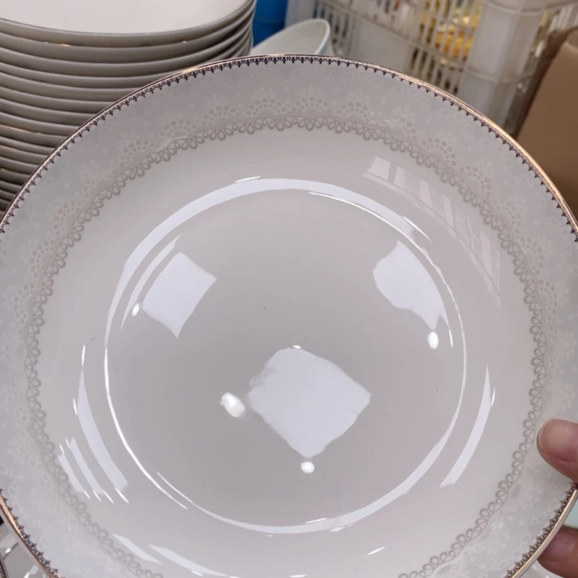 【闪购商品】钛合金冰清6个8寸深盘