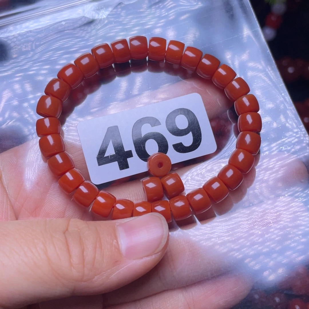 越***运玛瑙/玉髓未镶嵌手链