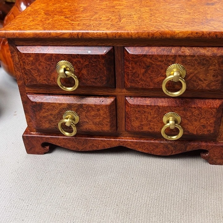 海**烂缅甸花梨木柜子一个