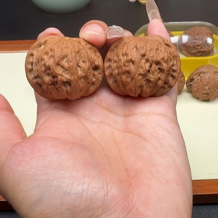 文玩核桃把件全品磨盘41精品