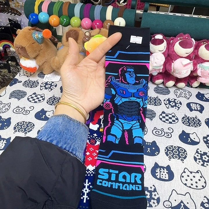 棉029st袜子m码 三双包邮