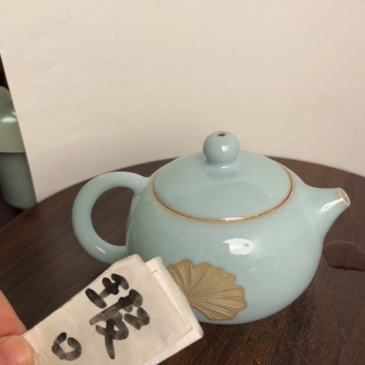 培***榕摆件陶银杏叶西施壶瑕kkkkkkkkk
