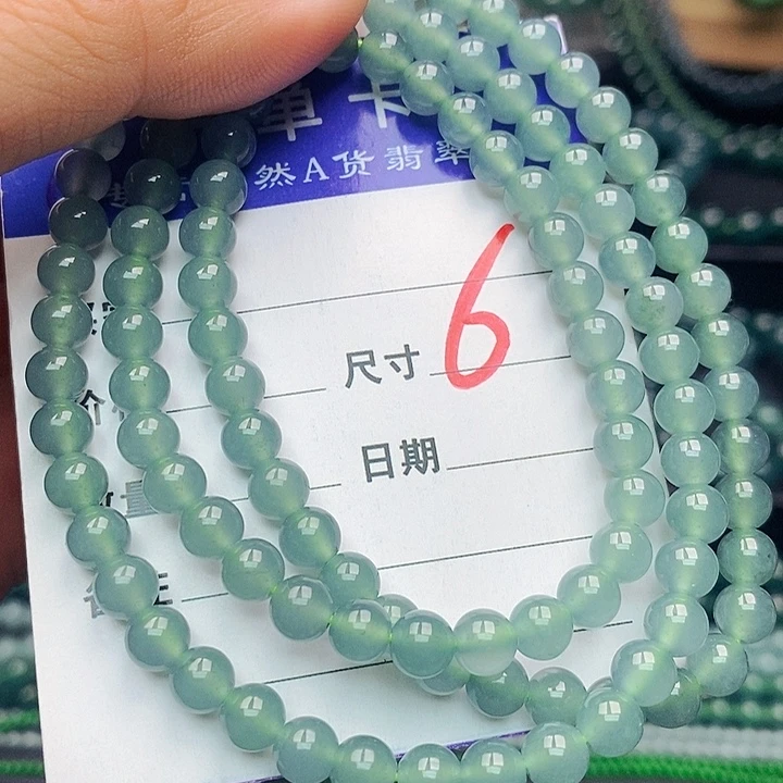 翡翠未镶嵌手链翡翠