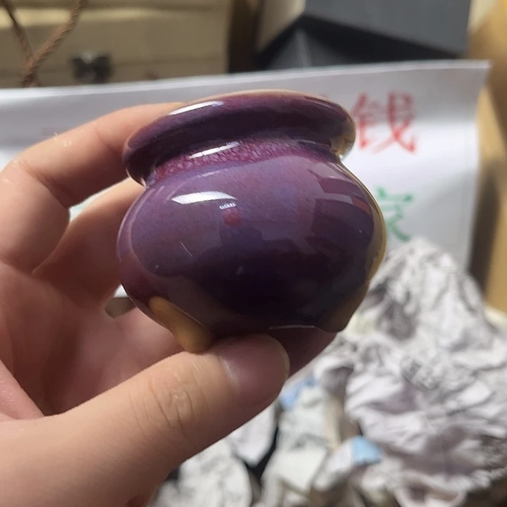 摆件钧瓷摆件、茶器