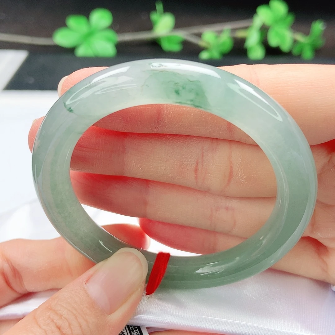 未镶嵌手镯（圆镯）翡翠53圆