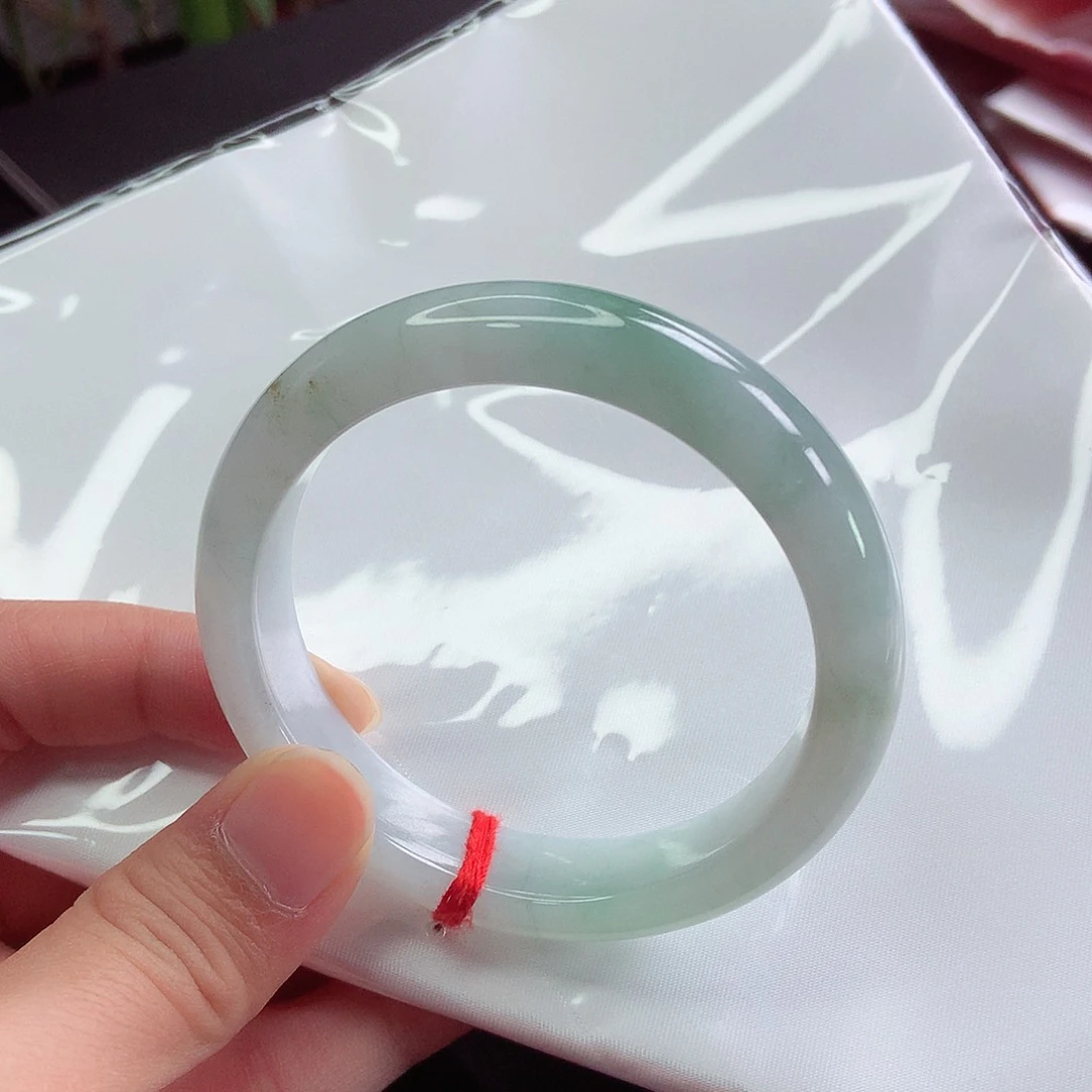 翡翠手镯未镶嵌55正圈