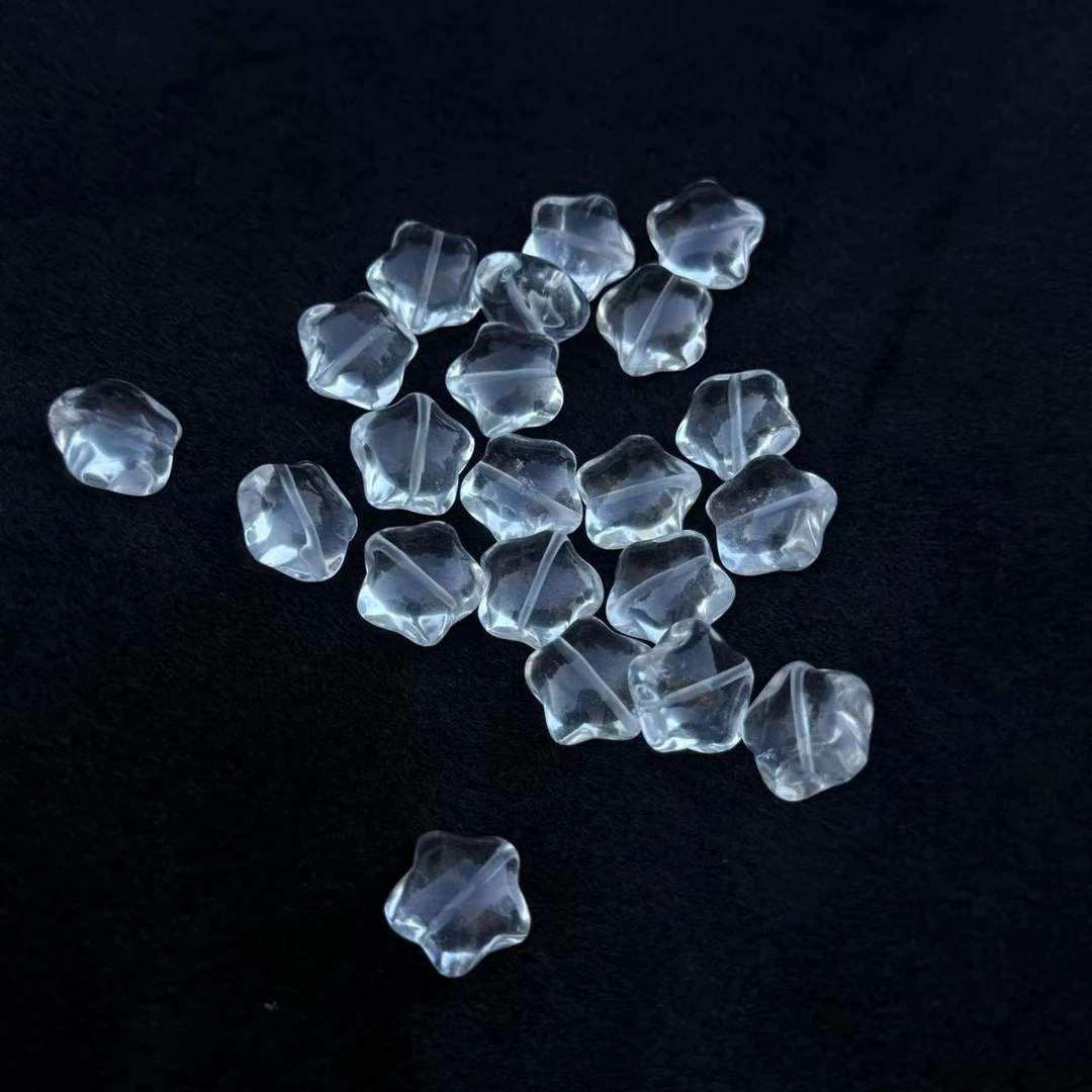 晶挖挖天然白水晶(双A级)五角星原创diy时尚（1210）多样性发其一