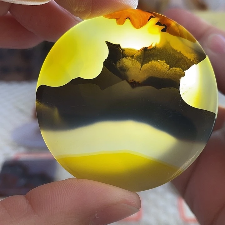 玛瑙/玉髓合金颈饰