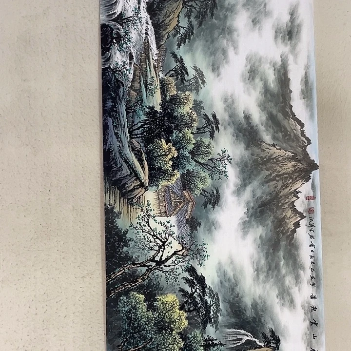 国画国画作品集的故事