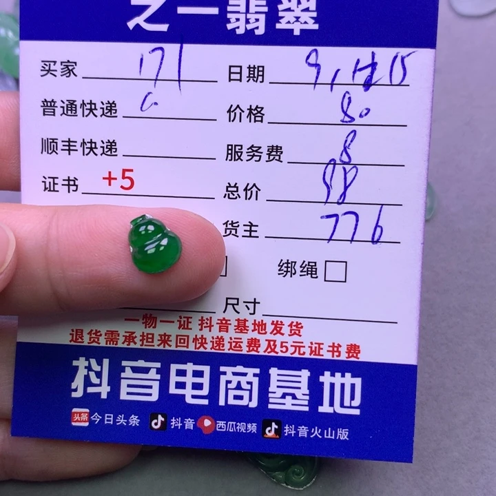 颈饰未镶嵌翡翠1****7