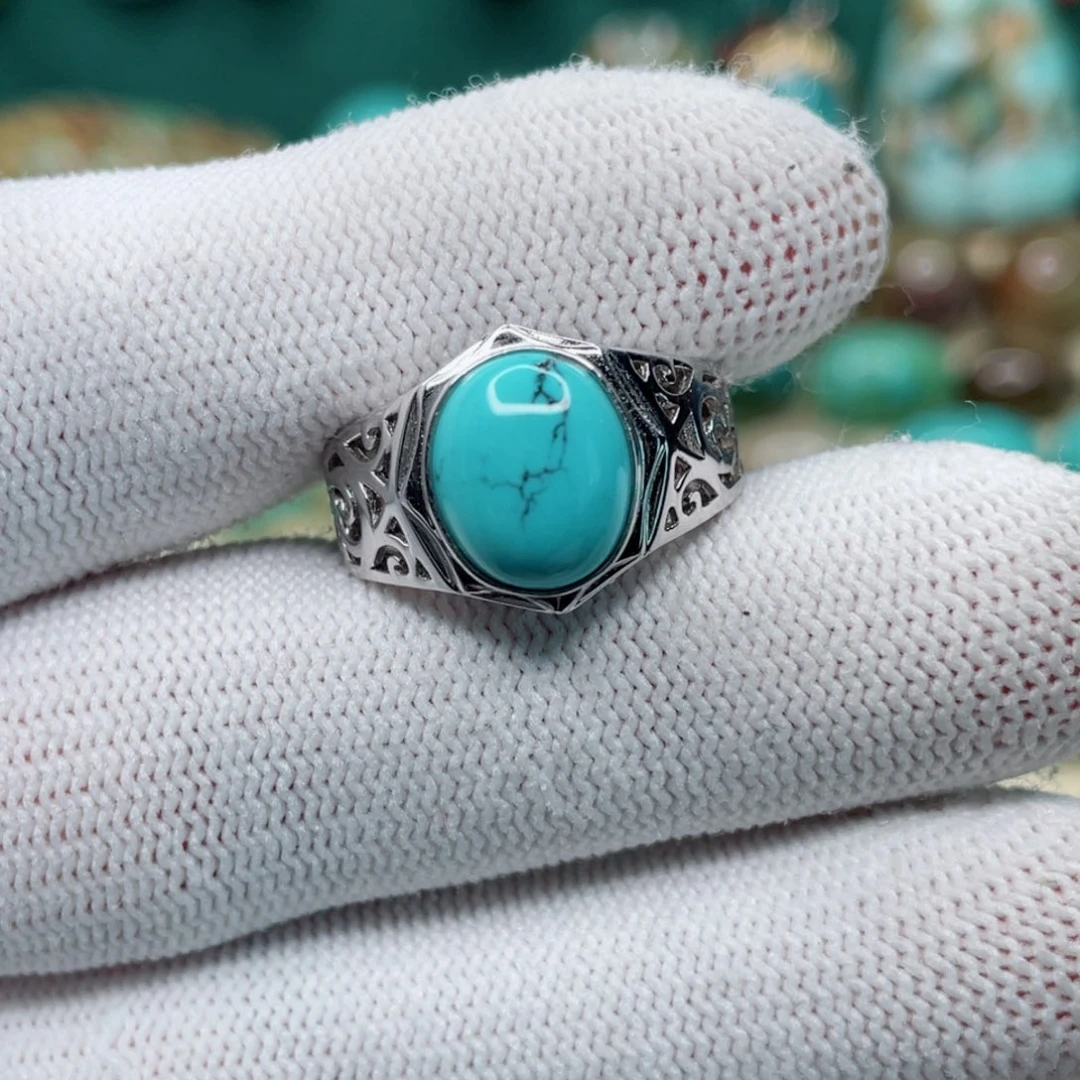 未镶嵌绿松石珠宝奇石